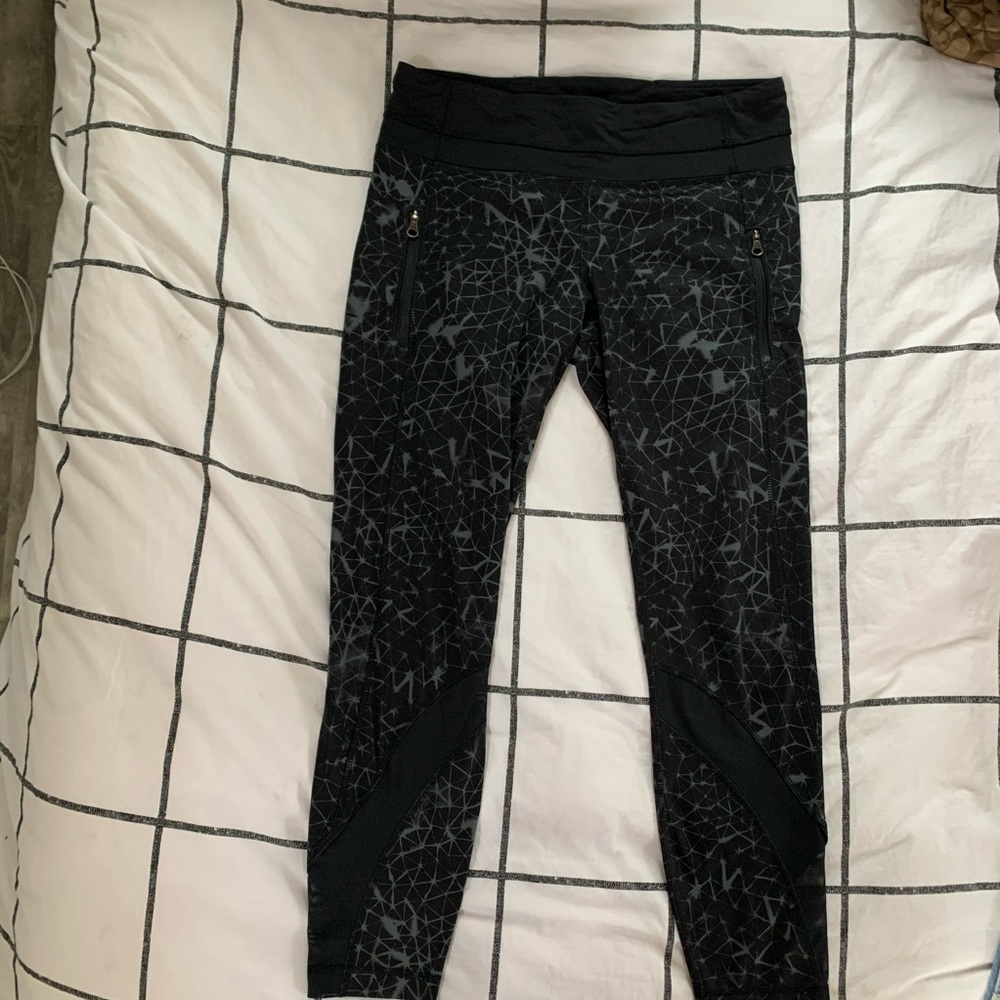 Patterned Lululemon leggings